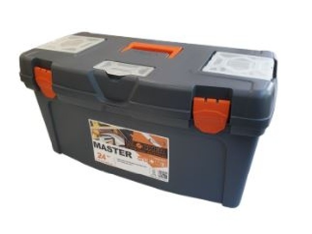 Ящик для инструментов MASTER 24 черн/оранж 6006